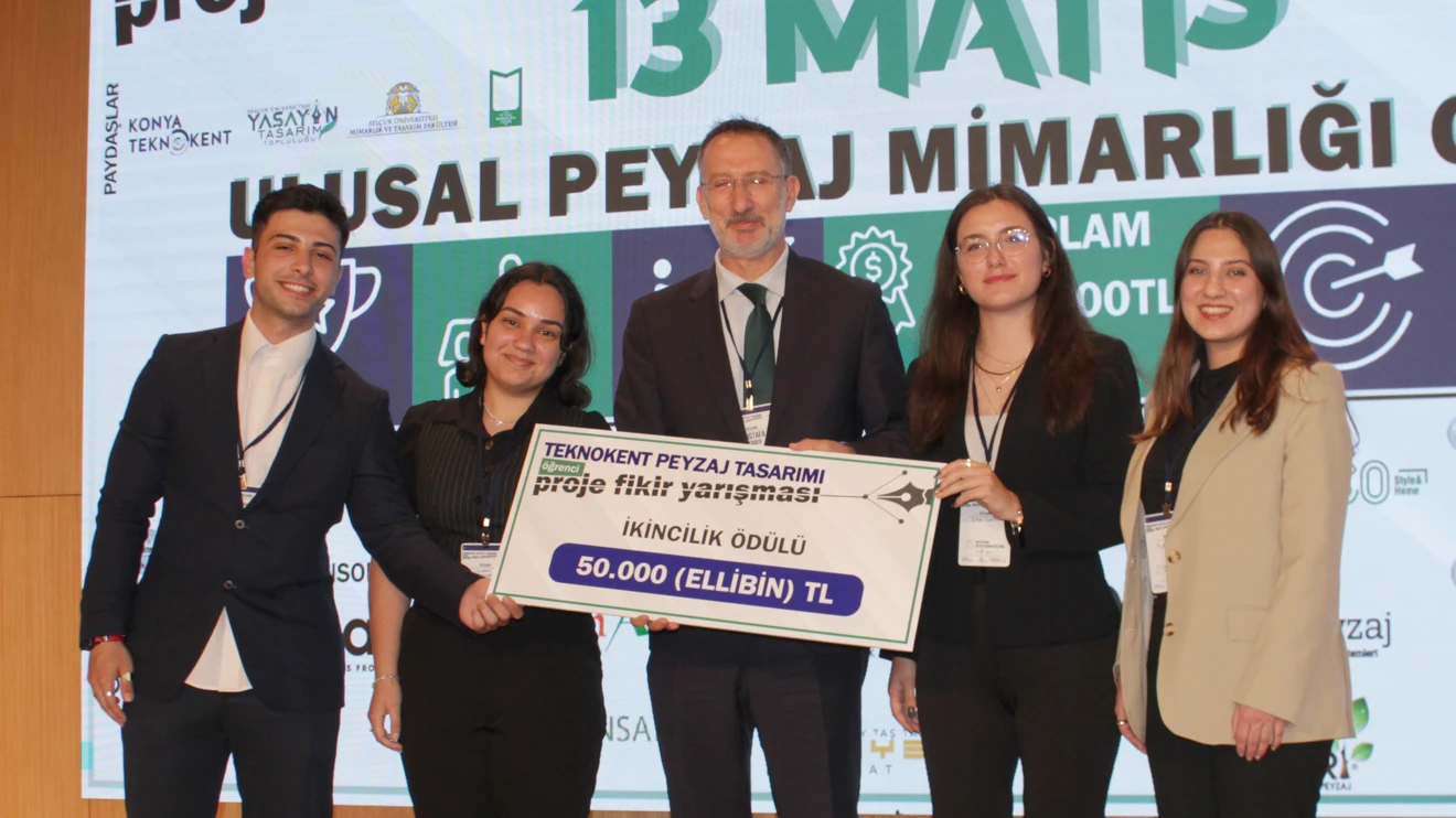 Peyzaj Mimarlığı Günü kutlanarak geleceğin tasarımcıları ödüllendirildi